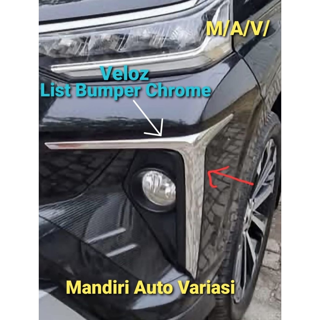 List Bumper Veloz Original List Bumper Veloz 2023 2024 2025