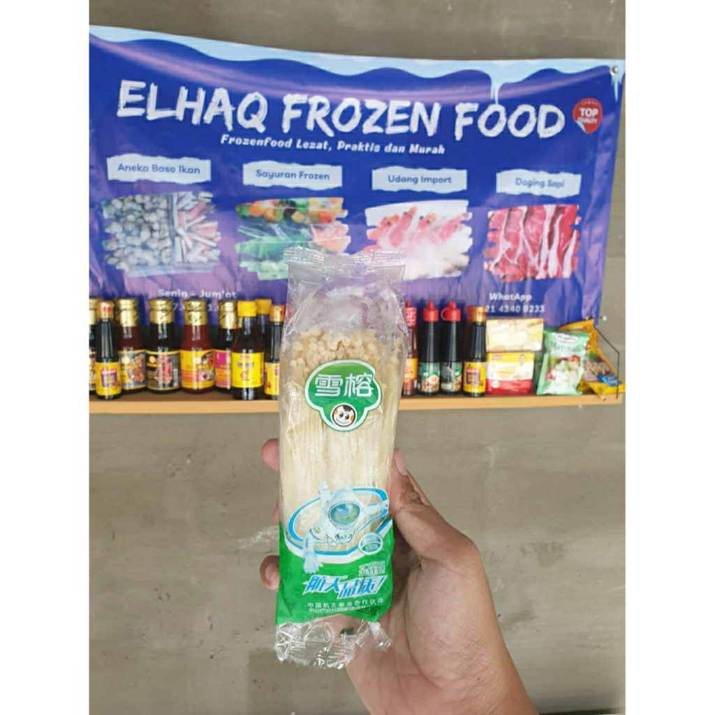 

Jamur Enoki Segar