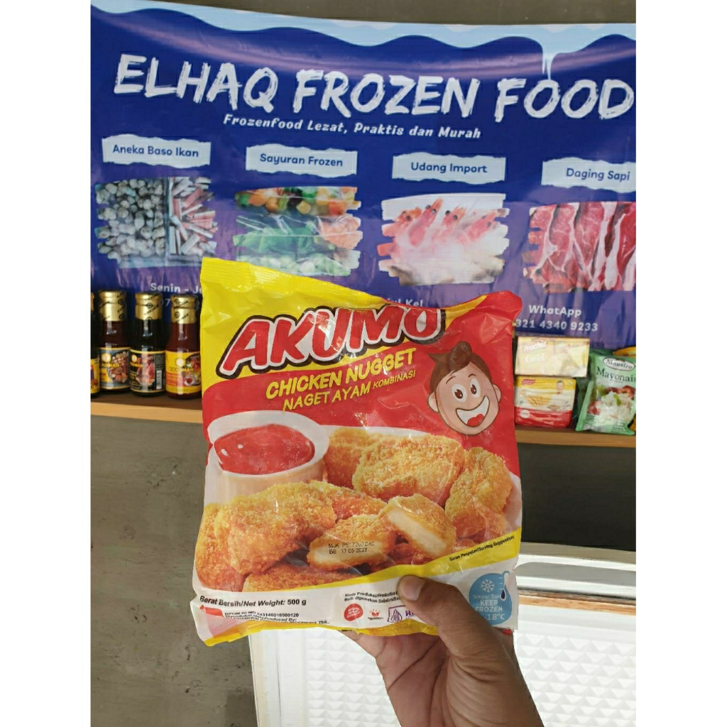 

Akumo Chicken Nugget 500 gram
