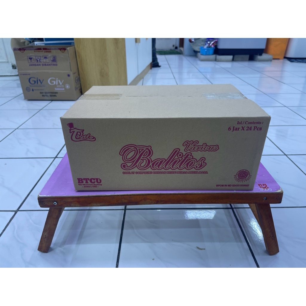

Kardus 33 cm x 22 cm x 14 cm (200) Bekas Balitos 6Jx24 Single Wall