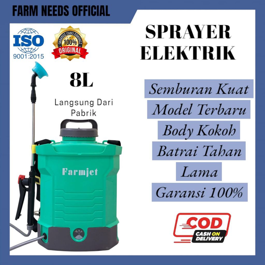 POMPA SPRAYER ELEKTRIK 8 LITER (645)