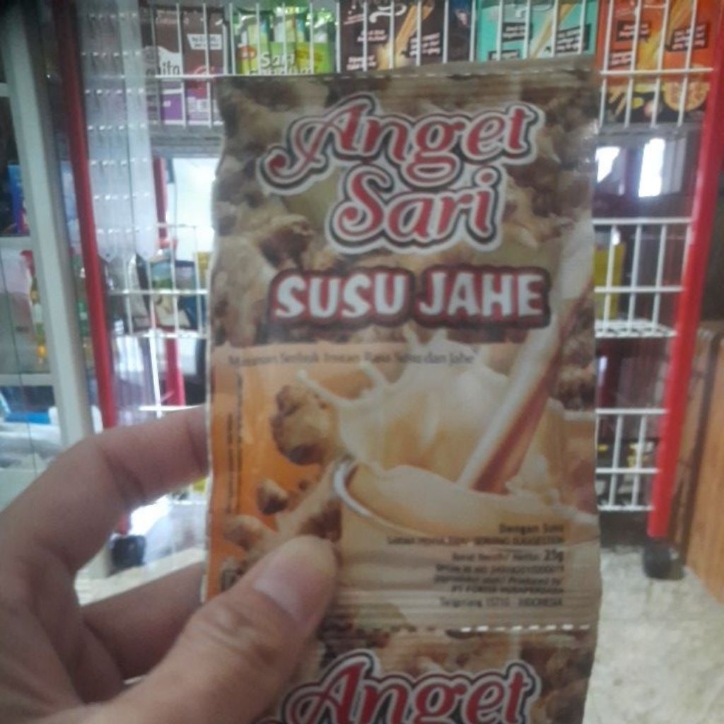 

MINUMAN SERBUK INSTAN ANGET SARI SUSU JAHE
