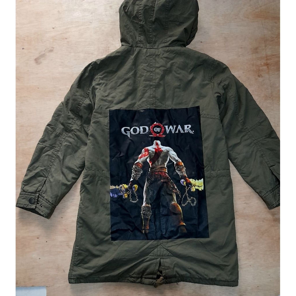 Jacket parca m51vintage florence &fred x god of war