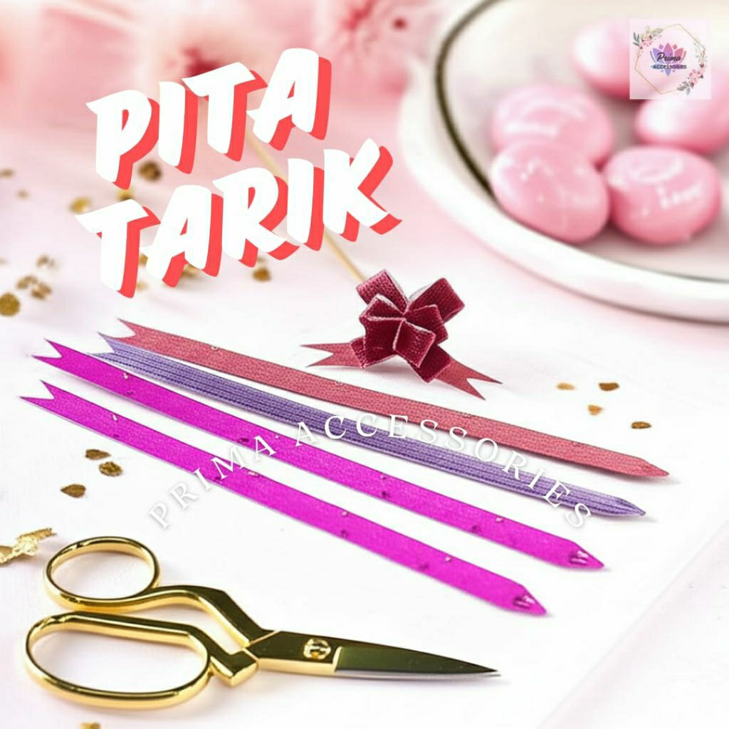 

Pita Tarik | 22 cm| Pita Kado | F | isi : 10 pcs