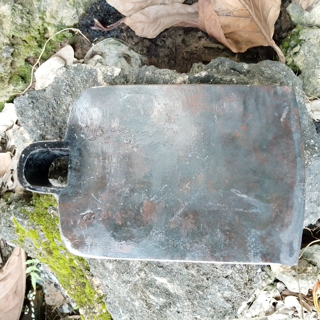 cangkul cap ayam bahan baja sepuh tua tanpa sambungan las cangkul sawah super kuat