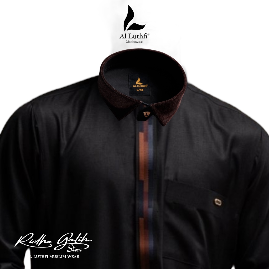 Al Luthfi - Gamis Pria Lengan Panjang Dewasa Premium - Jubah Pria Pemium - Gamis Jubah Pria Arab