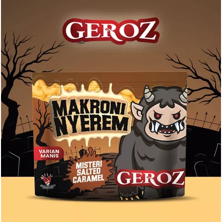 

Geroz - Makroni Nyerem - Varian Manis - Rasa Salted Caramel.Ready stok!!!