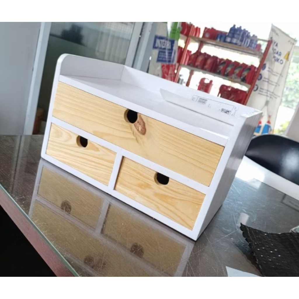 Laci Serbaguna Laci Kosmetik Rias Rak Bumbu Aesthetic