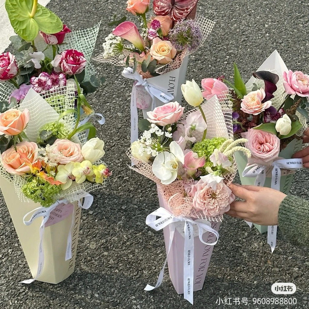 

[Min 5 PCS] Kotak Bunga Trapesium | Flower Box Hari Ibu | Kotak Valentine