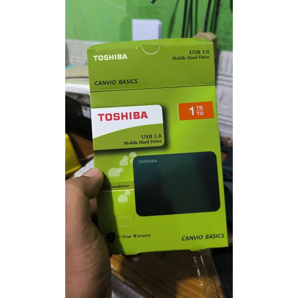 Hardisk External Toshiba 500Gb dan 1 Tera Original
