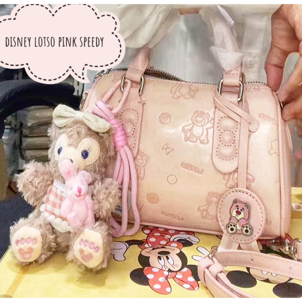 (NEW) TAS SLINGBAG DISNEY LOTSO PINK ORIGINAL