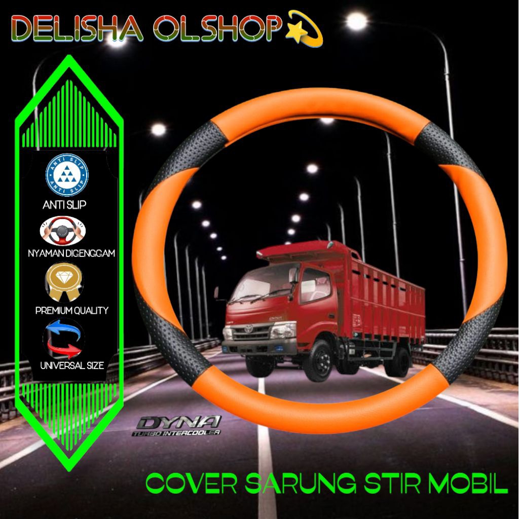 Cover sarung stir Truck Dyna, L300, Dyna, Ragasa, Cover aksesoris Pelindung stir
