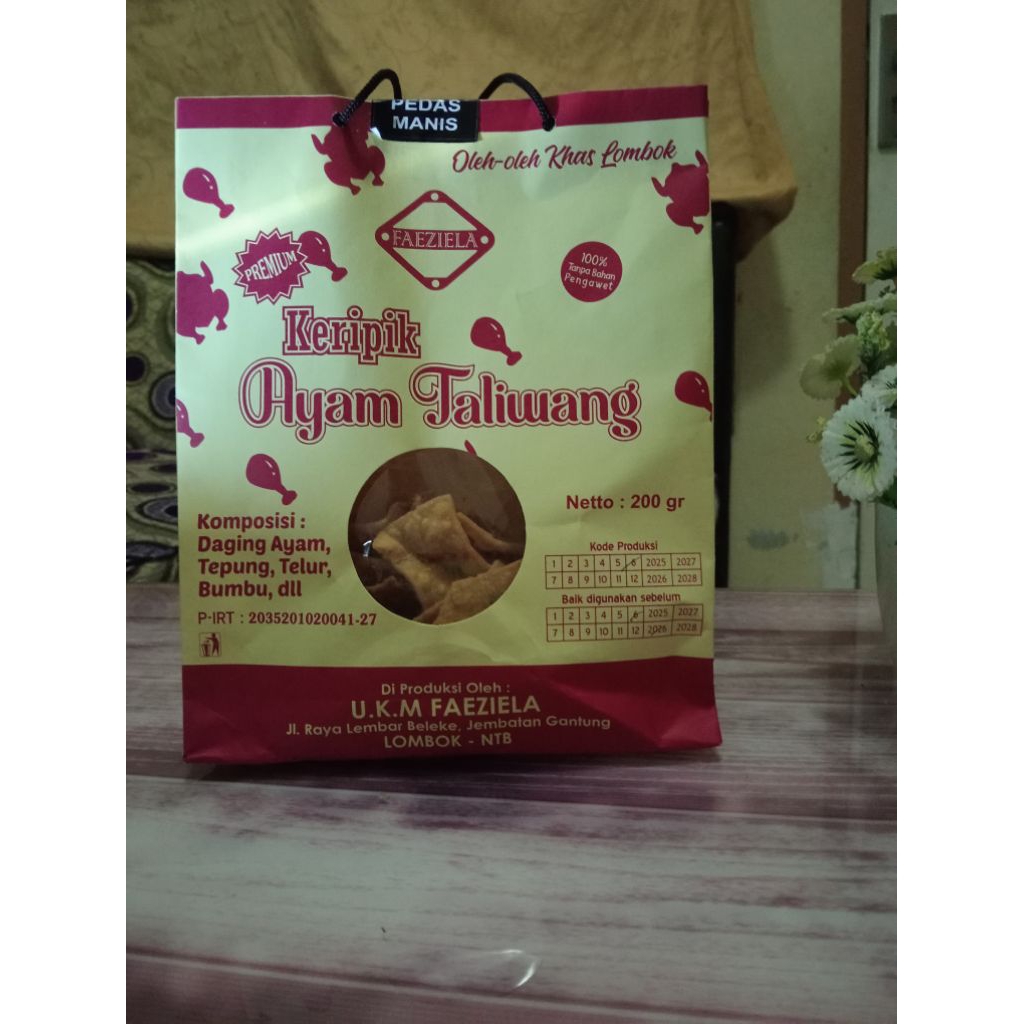 

Kripik Ayam Taliwang