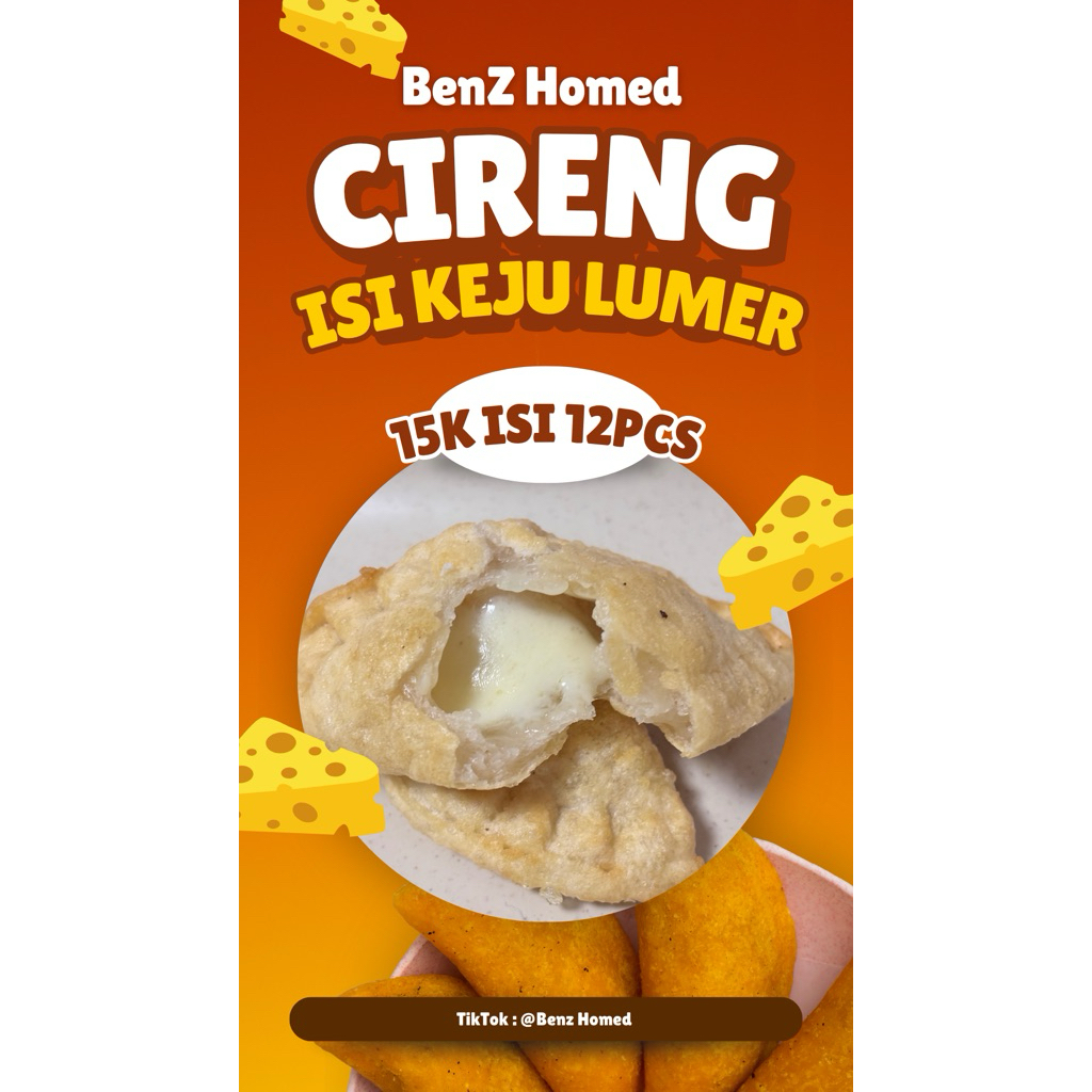 

Cireng Keju Lumer isi 12Pcs