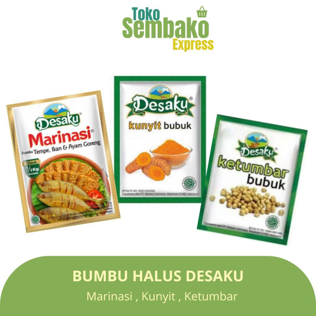 

Bumbu Desaku Marinasi Kunyit Ketumbar