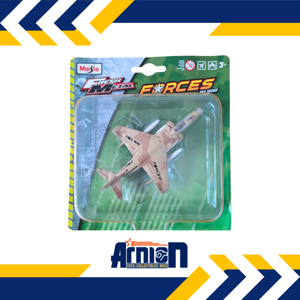 Diecast Pesawat Maisto Forces Sky Squad AV-8B Harrier II