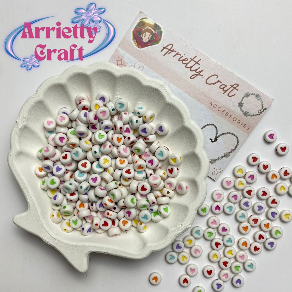 Bulat isi - Manik mote bulat pipih  || Manik DIY