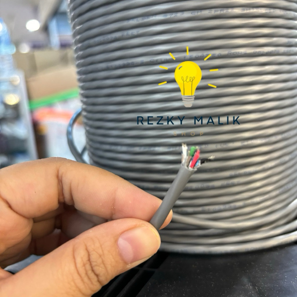 Kabel AWG 22 2 pair isi 4 Belden 8723 meteran eceran Original