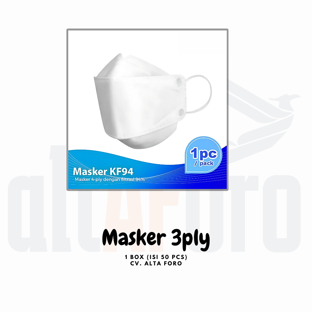 Masker Medis 3ply 1box(50pcs)