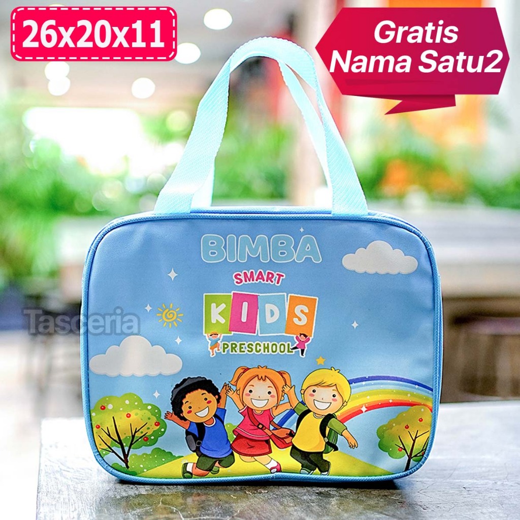 

Tas Souvenir Bimbel Kursus Custom Nama Anak AHE