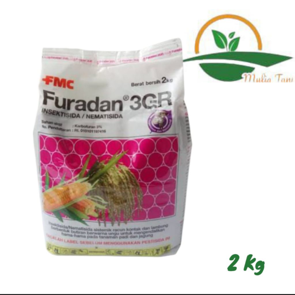 Insektisida Furadan 2 kg Original Kemasan Pabrik