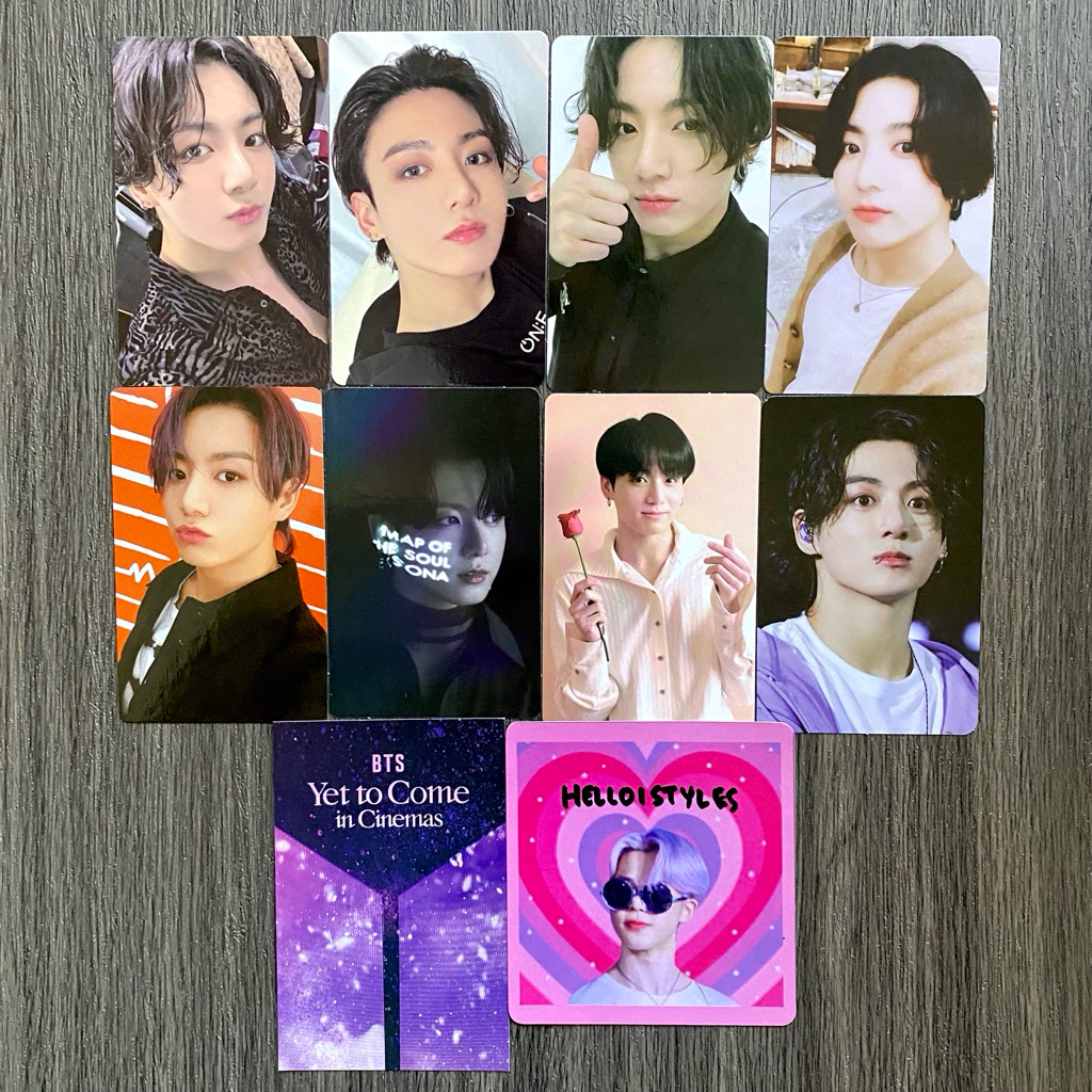 PHOTOCARD JUNGKOOK BTS OFFICIAL JK YET TO COME MEMORIES DVD 2019 2020 MOTS CB HOLO BUTTER LD JAPAN