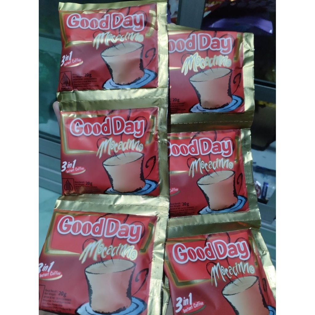 

Good day mocacinno 10 sachet