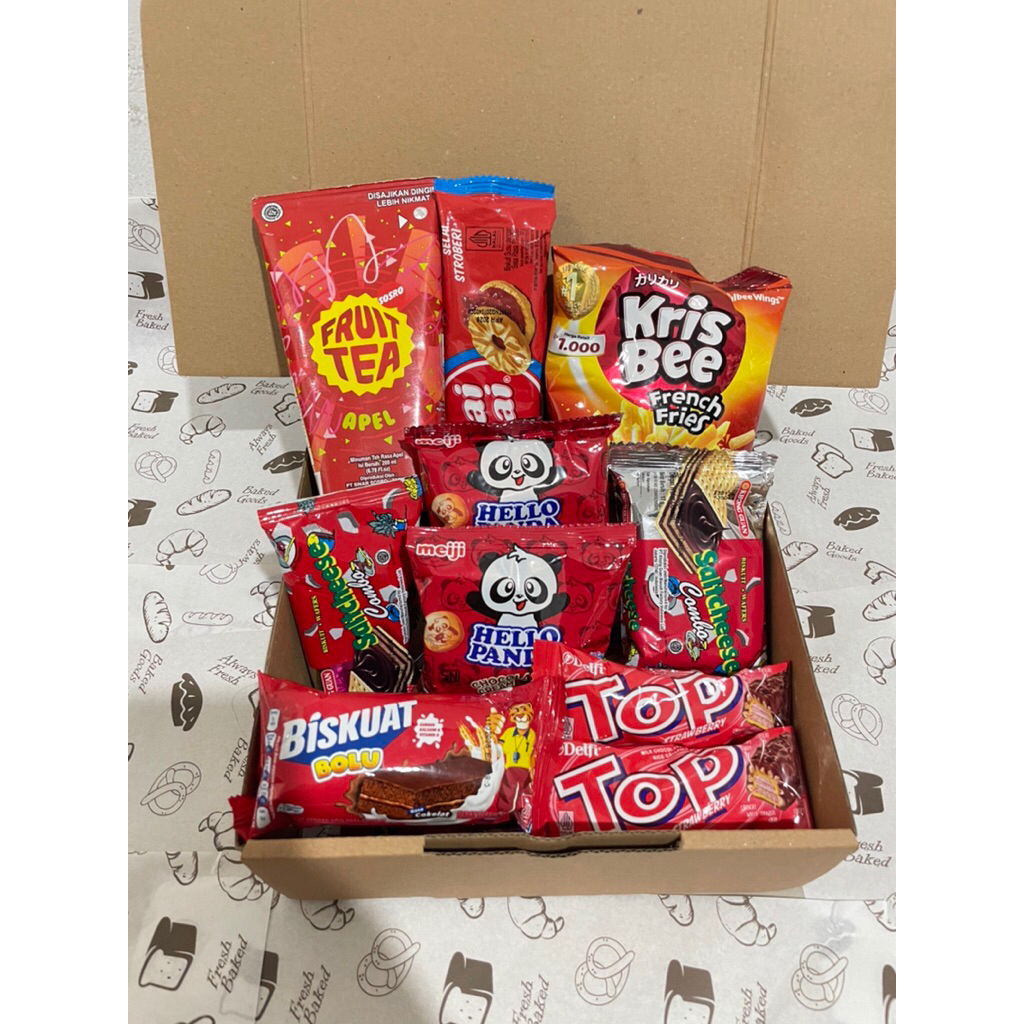 

SNACK BOX MERAH 10 ITEM