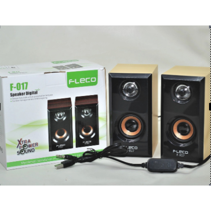 speaker komputer / PC Fleco F- 017 Extra Bass Power Sound-Speaker Digital Komputer/HP -Speaker