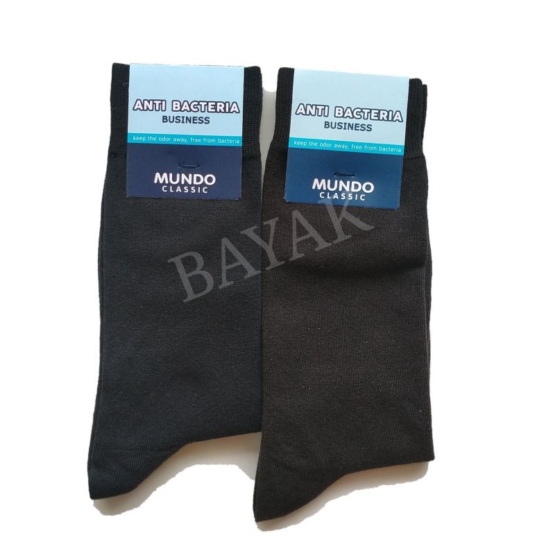 KODE W38Y Kaos kaki pria MUNDO anti bakteri kaos kaki kerja mundo Classic business