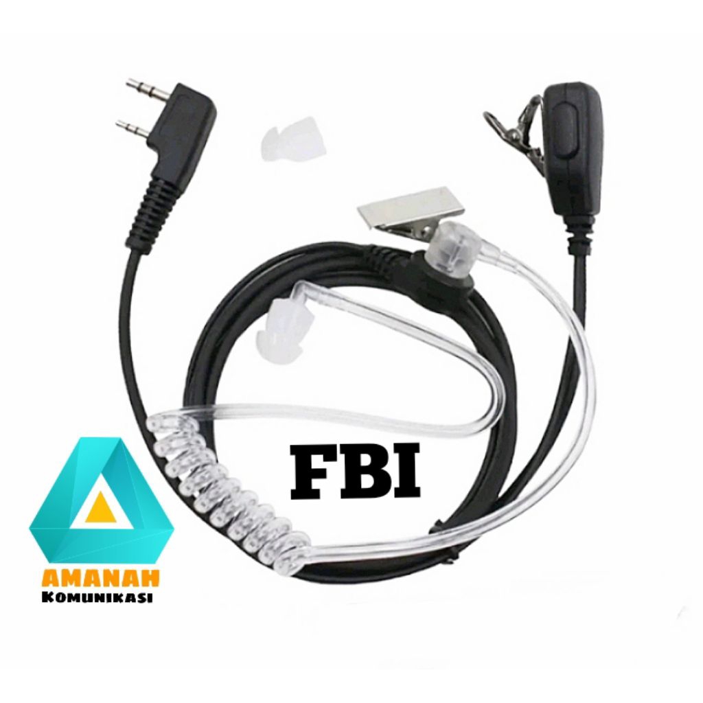 earphone HT headset HT model Selang FBI