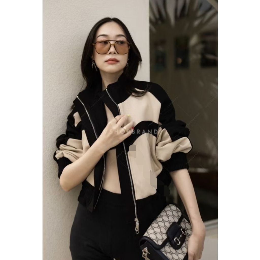 JACKET two tone VSHOPBRAND VENUS Bangkok BKK murah Platinum mall chani Ready SALE