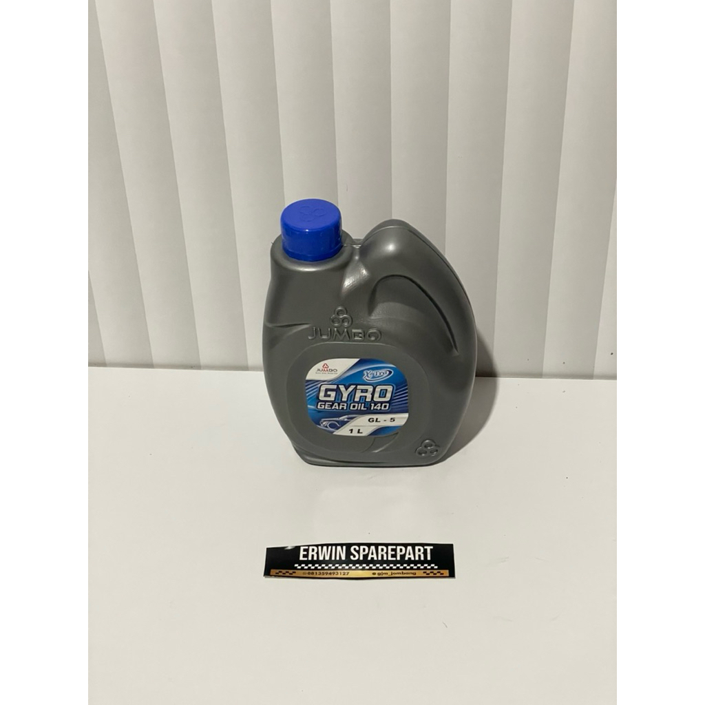 Oli gardan Mobil SAE 140 HDA GL 5 jumbo gyro 1 liter