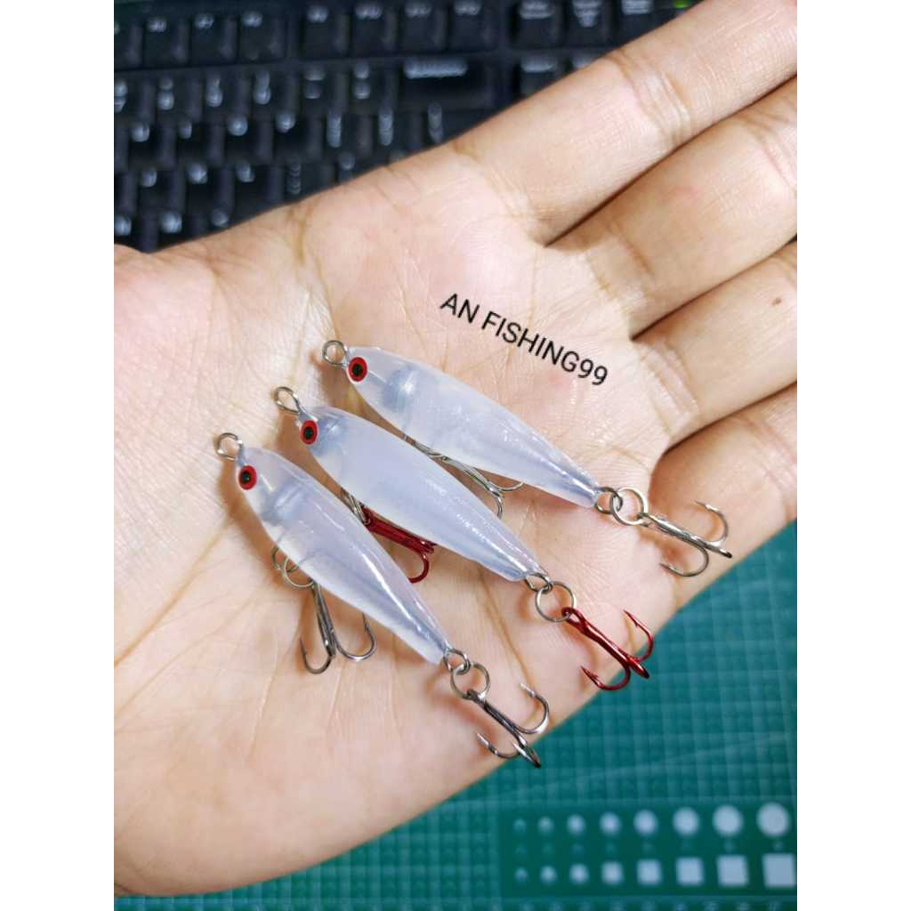 SWIMMER HAMPALA 3.5CM / UMPAN CASTING HAMPALA / UMPAN HAMPALA / LURE HAMPALA / SWIMBAIT HAMPILI