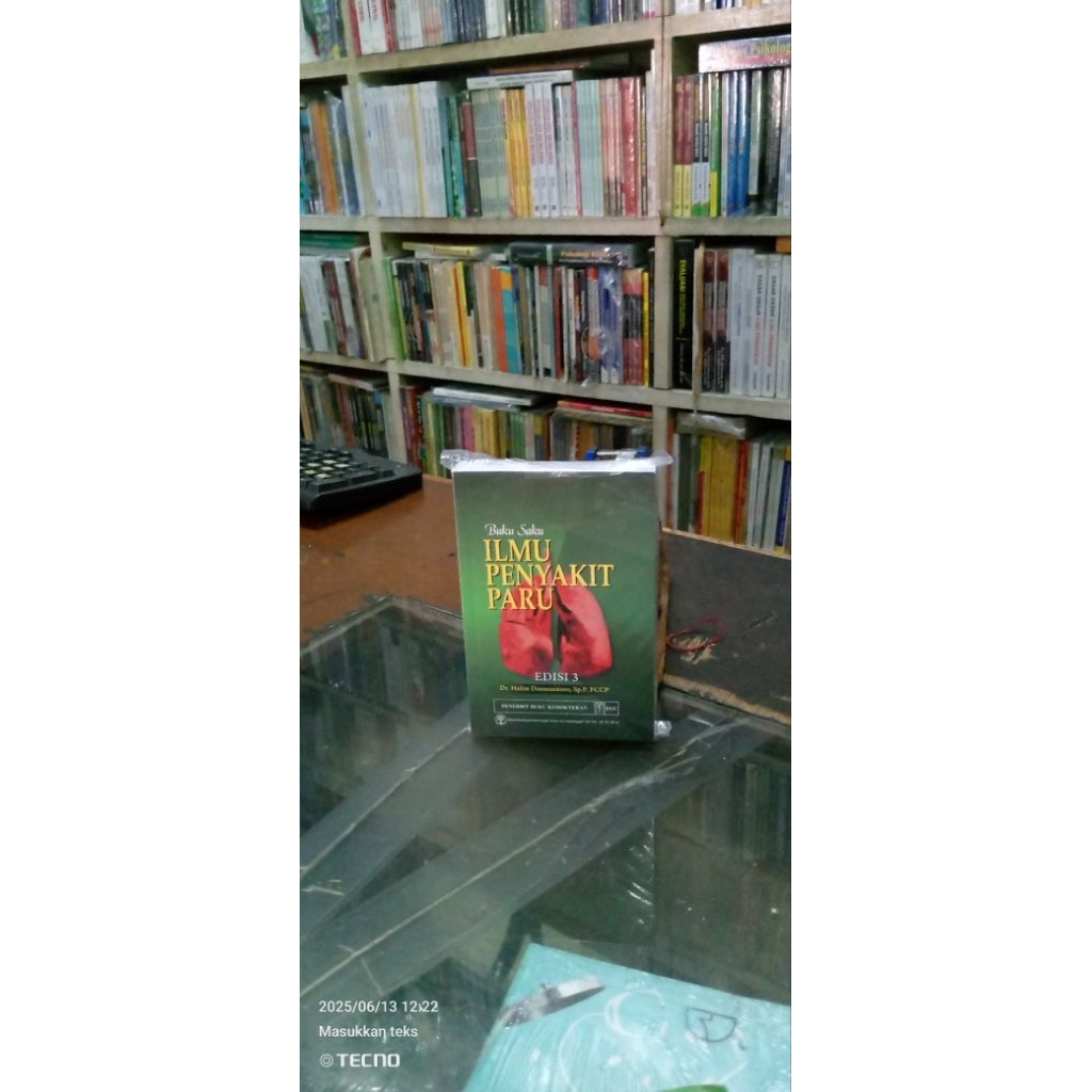 Buku Saku ILMU PENYAKIT PARU ED.3- Dr. Halim Danusantoso, Sp.P. FCCP ( ORIGINAL )