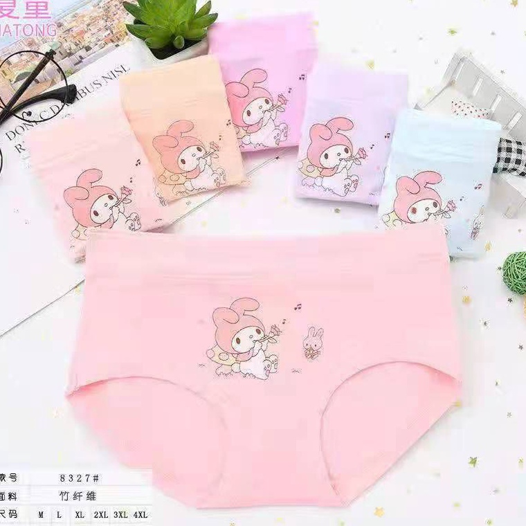 KODE S3T 8327 Isi 4 Pcs6 Pcs1 Lusin Celana Dalam CD Anak PerempuanCewe usia 113 tahun Celana Dalam C