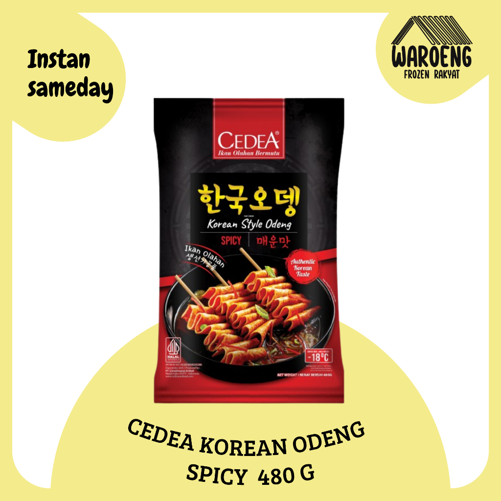 

CEDEA KOREAN ODENG SPICY 480G