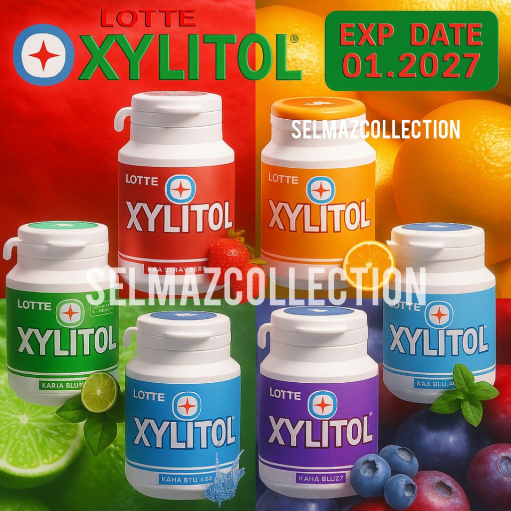 

Lotte Xylitol Happydent Cool White Happydent Permen Karet Bebas Gula Happydent Acti White Happydent Sugar Free Sugar Free 58 gram Lotte Xylitol BTS Xylitol permen karet Xylitol Sugar Free