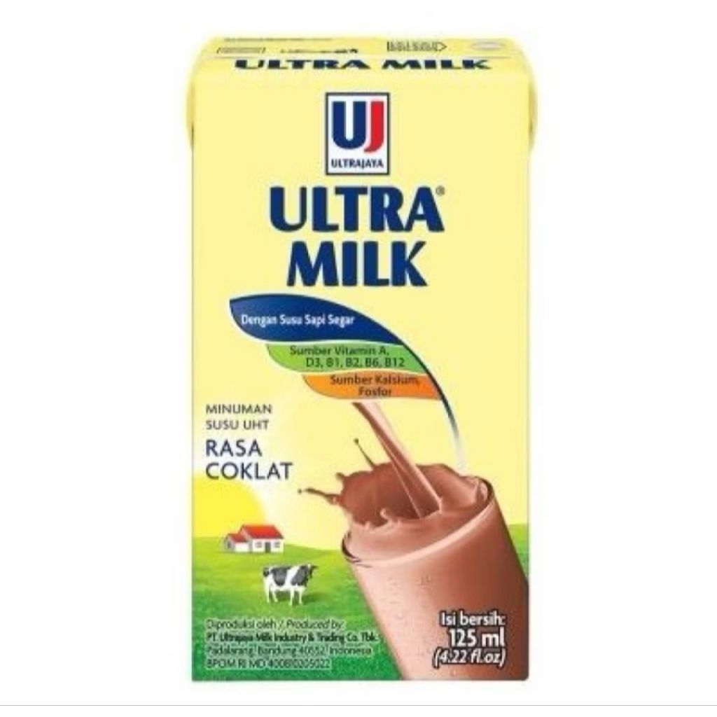 

ULTRA UHT COKLAT 125ML/ DUS 40 PCS