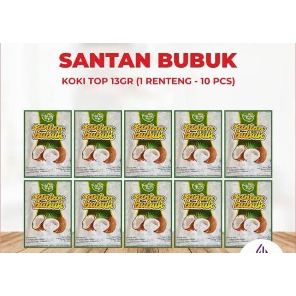 

Santan bubuk 10 bungkus