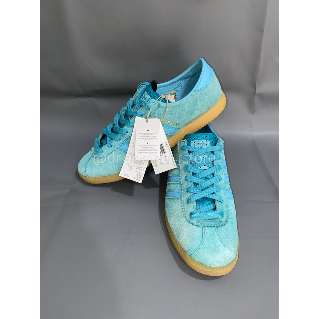 ADIDAS AMSTERDAM  “  Anthology pack ‘24 Release ” BlueturQ / SftBlue / Gum original