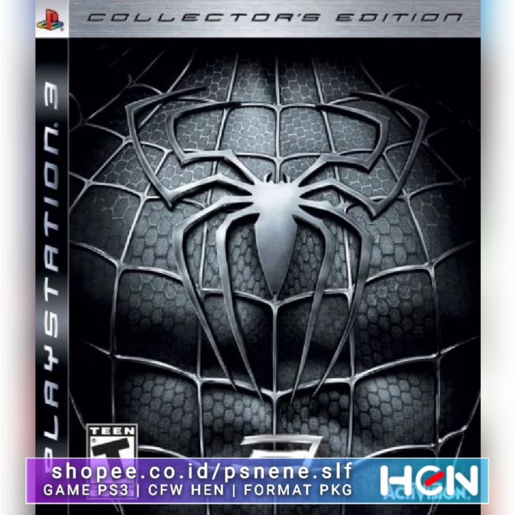 GAME PS3 SPIDERMAN 3 COLLECTOR EDITION