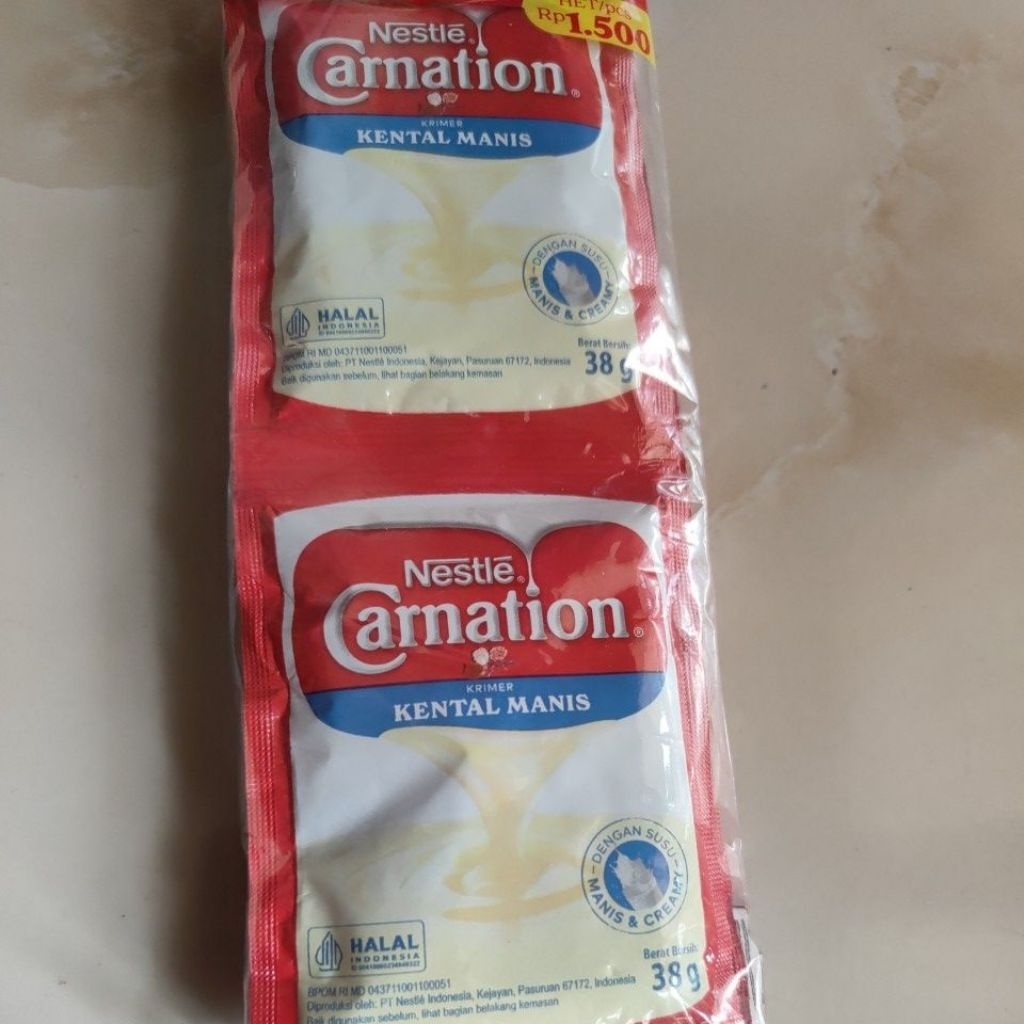 

Nestle carnation krimer kental manis pack isi 6