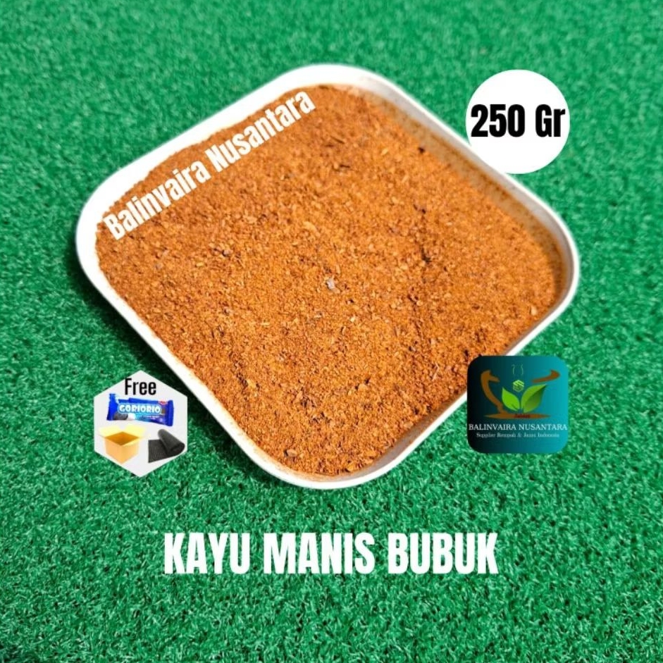Kayu Manis Bubuk 250gr 100gr - Bubuk Kayu Manis Bersih Rempah Berkualitas