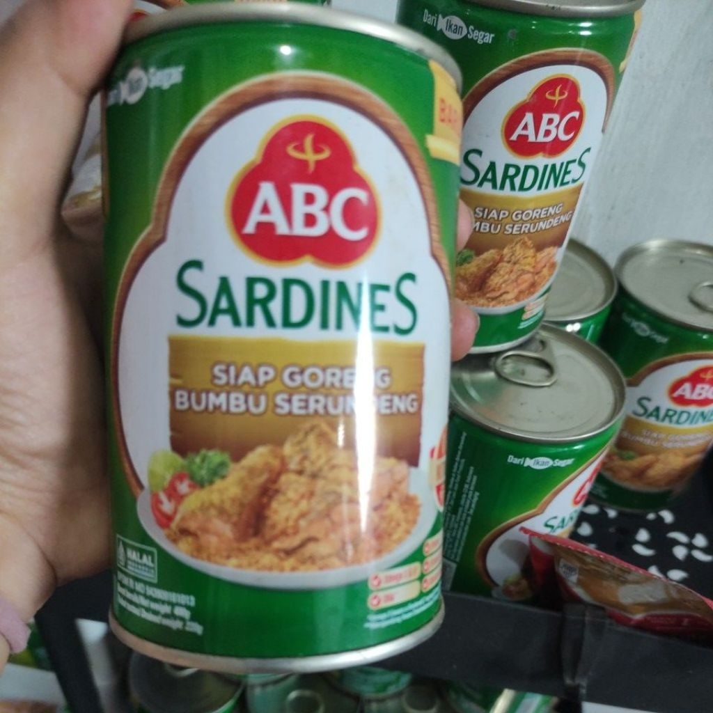 

Sarden ABC goreng serundeng 400gr