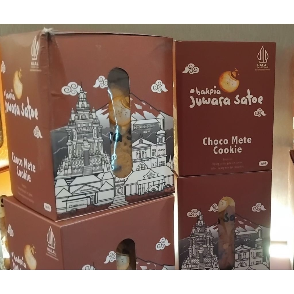 

Choco Mete Cookie Isi 6 Juwara Satoe