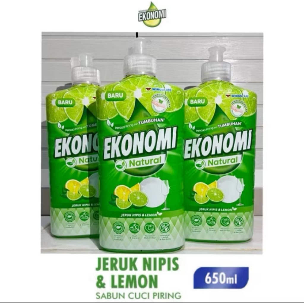 Ekonomi sabun pencuci piring botol 650 ml