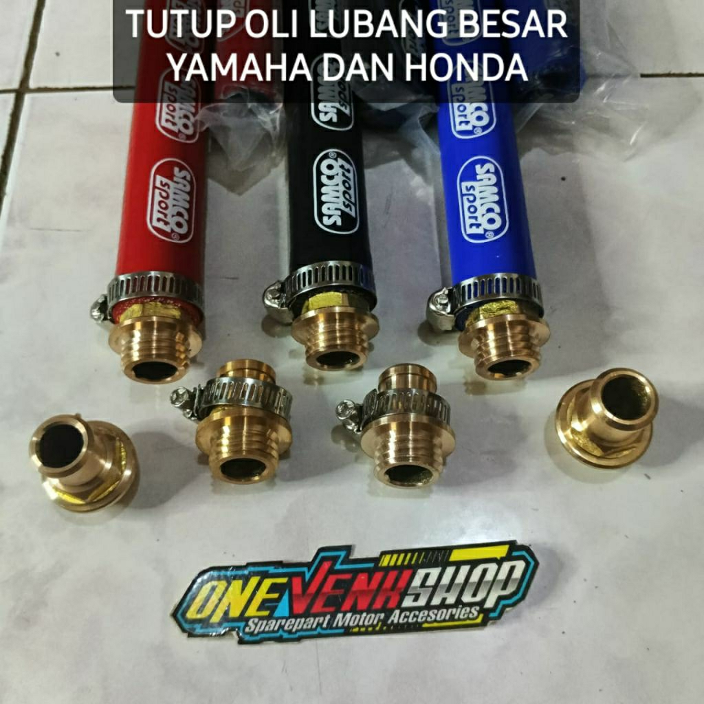 Tutup Oli Big Type Kompetisi Lubang Besar dengan Selang Hawa PNP untuk Motor Matic dan Bebek