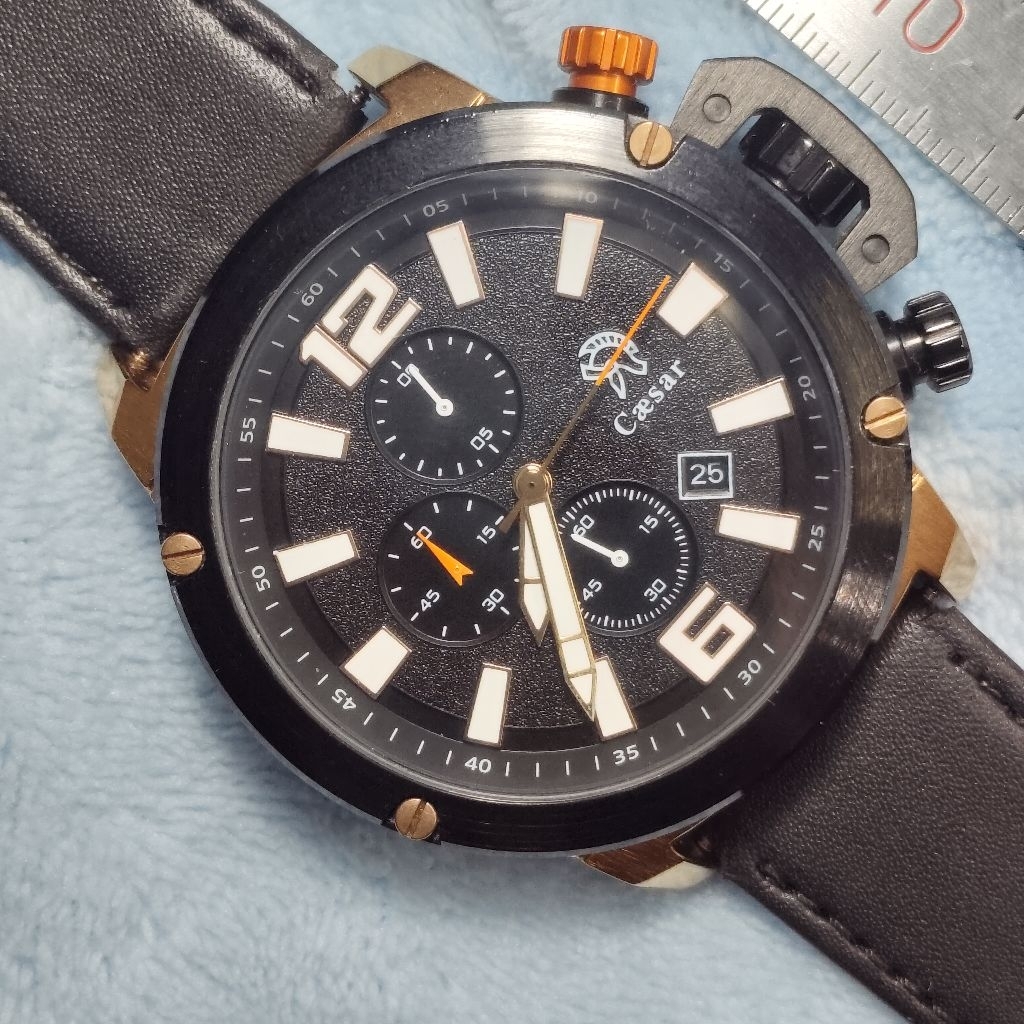 Jam Caesar Chronograph CA-1008 Bekas