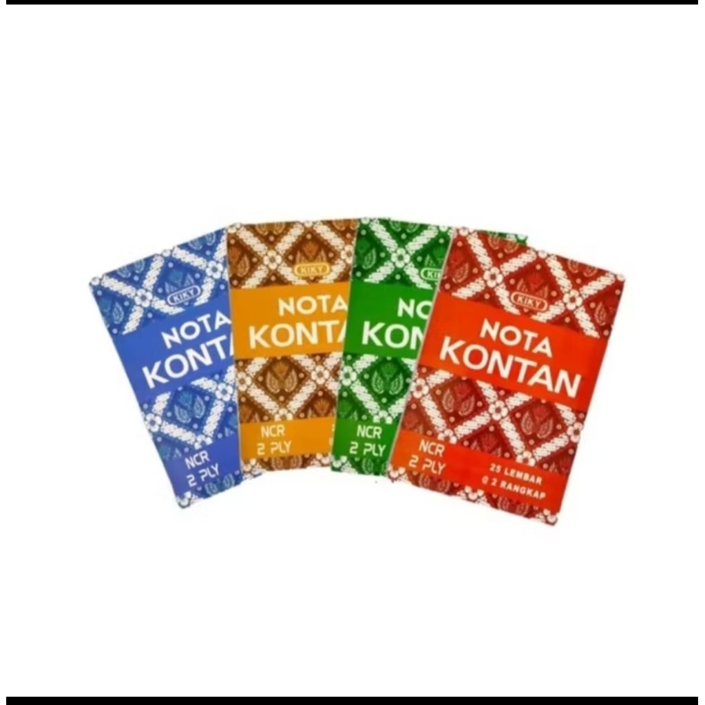 

NOTA KONTAN KiKy 3ply isi 25lembar